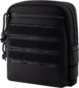 Micro-Compact Pistol Belt Pouch Pocket Pistol CCW Waist Bag Small Handgun Concealed Carry MOLLE Pack Tactical Admin EDC Nylon Medical Case