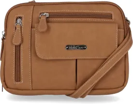 MultiSac Zippy Triple Compartment Crossbody Bag