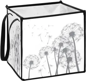 susiyo Laundry Basket Abstract Dandelion Collapsible Laundry Hamper Bag with Handles for Bathroom Dorm - 13 inch