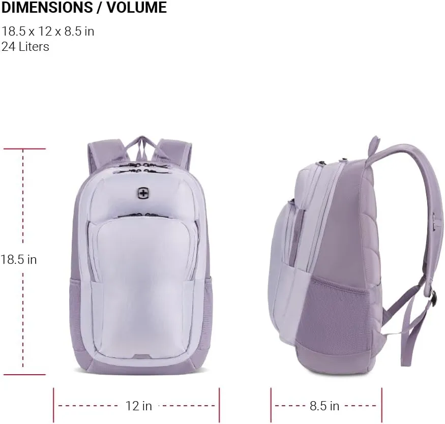 SwissGear MetroEdge, Lavender, 18.5-Inch