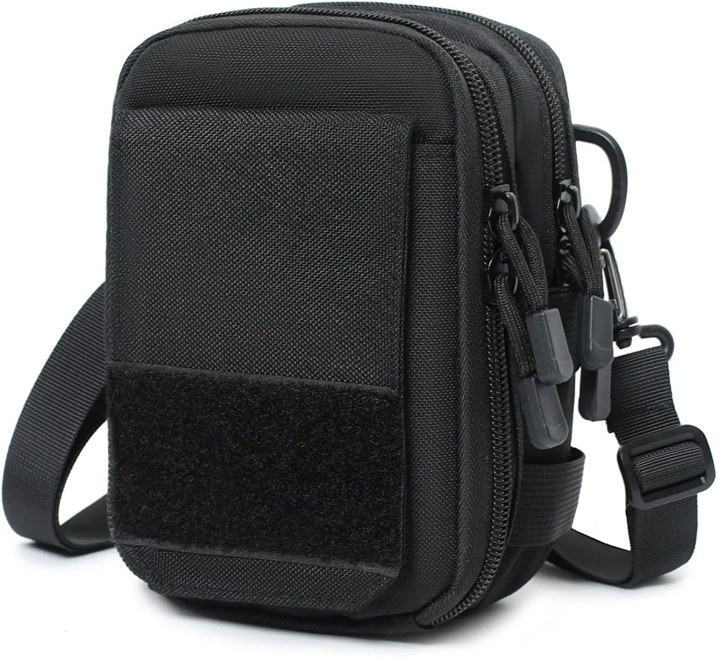Tactical Molle Phone Pouch EDC Utility Belt Pouch Waist Bag with Shoulder Strap