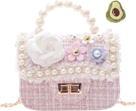 Toddler Kids Purse for Little Girls - Baby & Kid Purse (Flower)